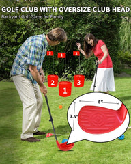 KOFULL oversize-head golf club improves stance and aim