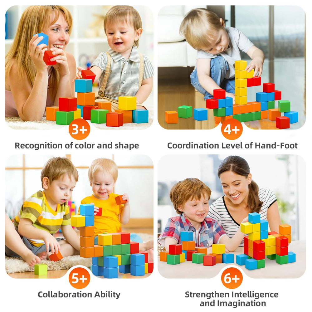 Rounded KOIEMAY edges minimize skin irritation during stacking sessions
