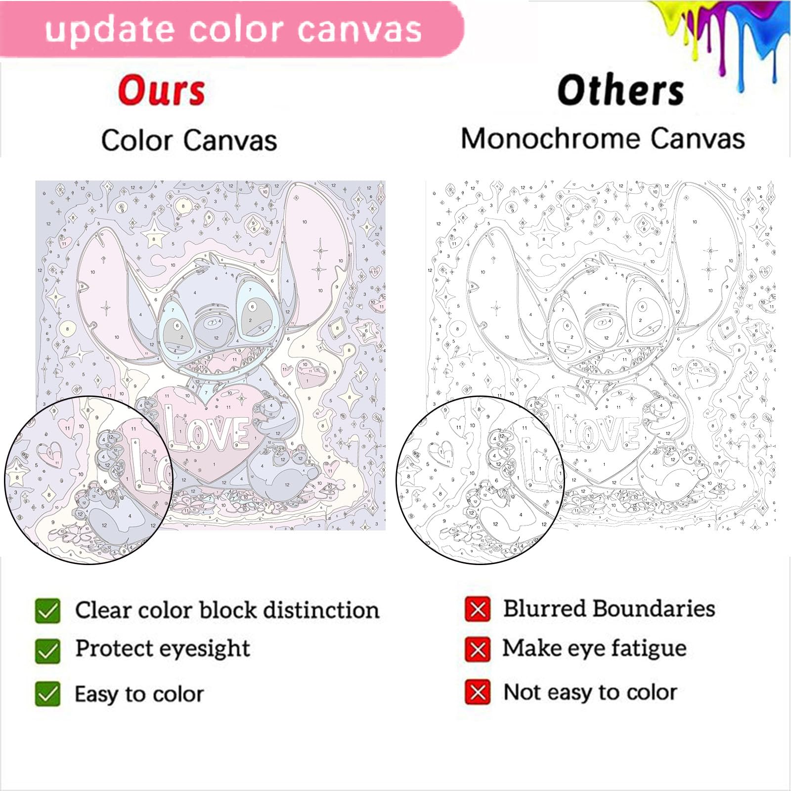 KOJEFCV high-quality acrylic paints deliver vibrant color and smooth coverage.