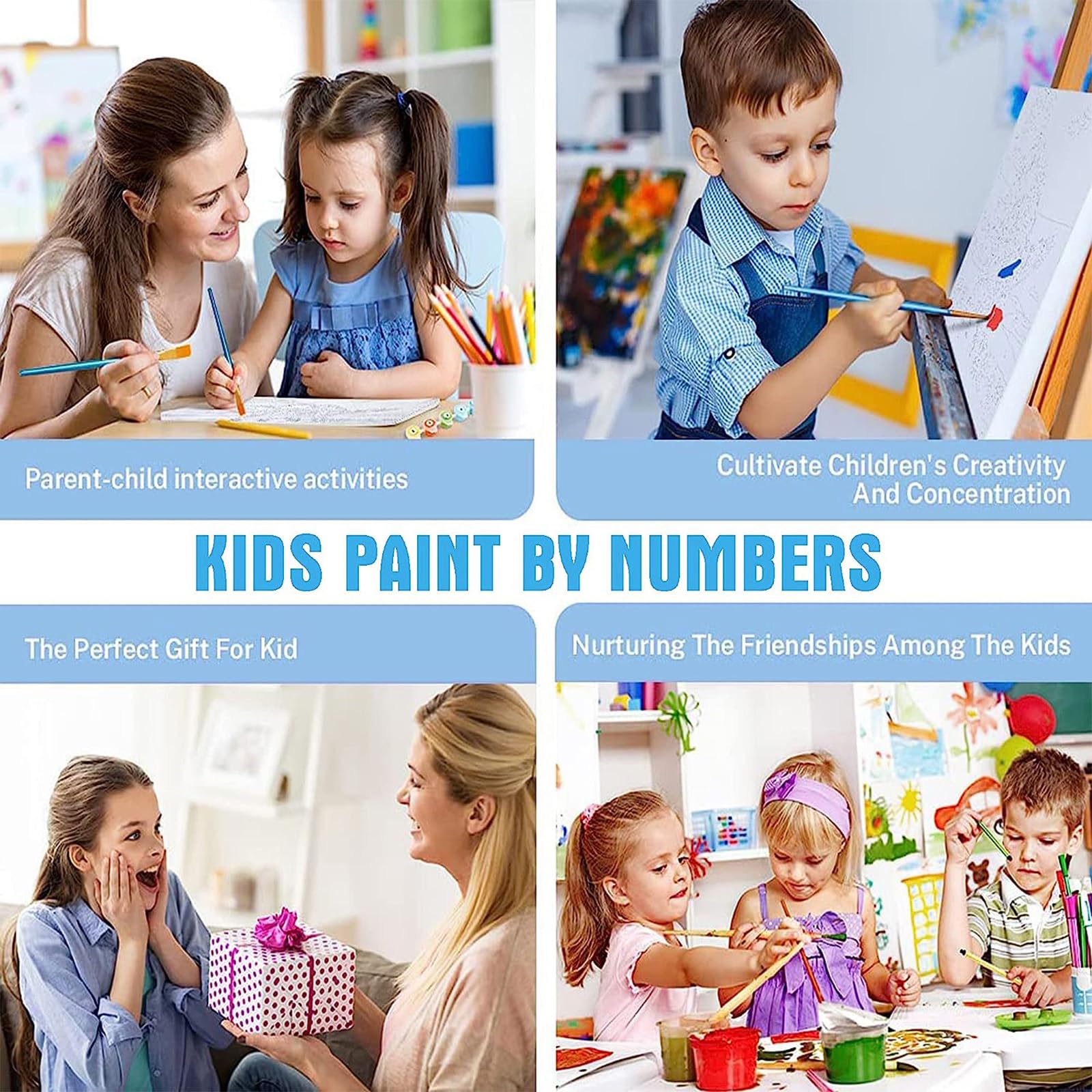 KOJEFCV bright acrylic paints deliver vivid, lasting colors for artwork.