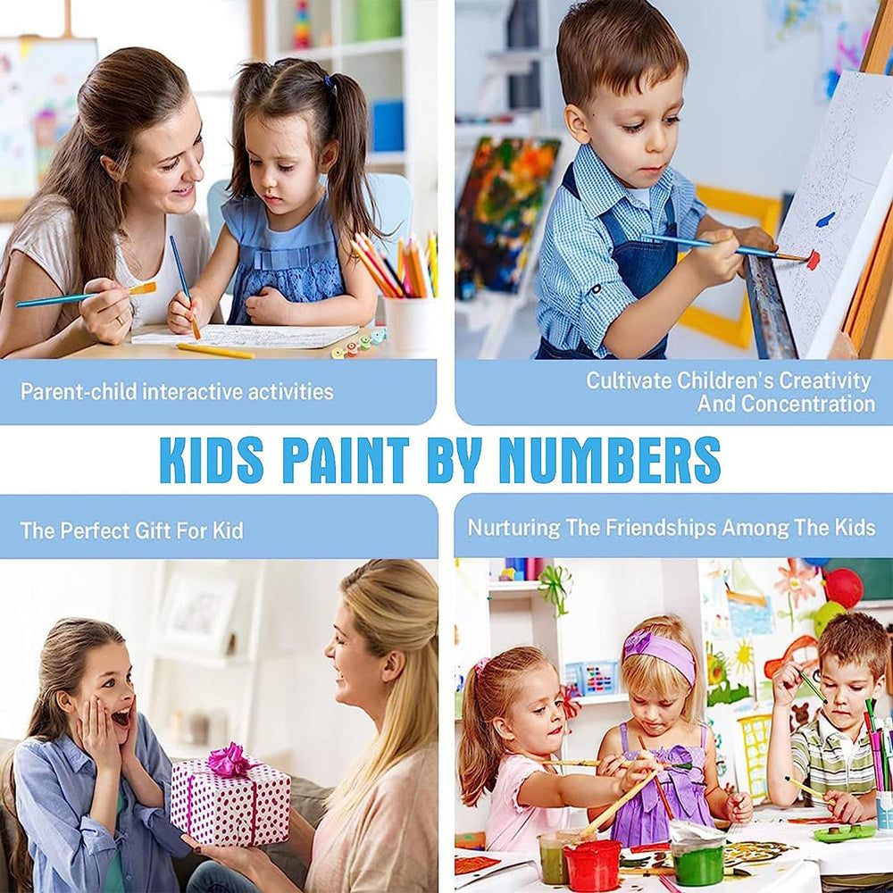 KOJEFCV bright acrylic paints deliver vivid, lasting colors for artwork.