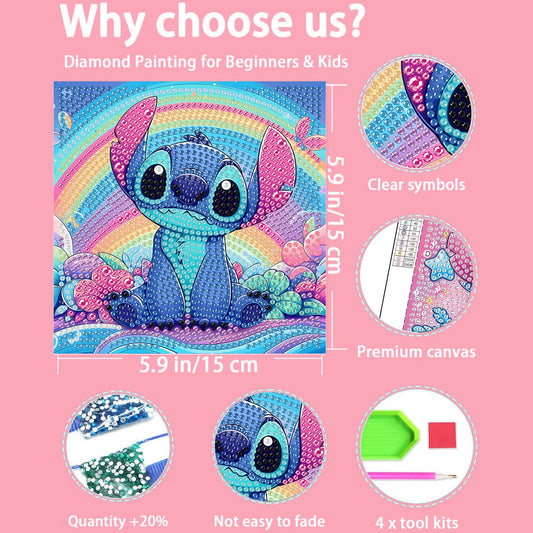 KOJEFCV diamond art tools and tray shown for easy gem placement