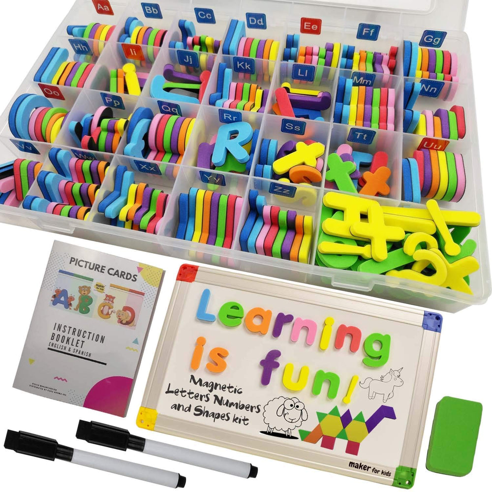 Koko Aroma 291-piece magnets set in a storage box for organized learning at home or in class