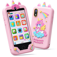 KOKODI 4-inch kids phone front view with a sturdy design for safe daily play.