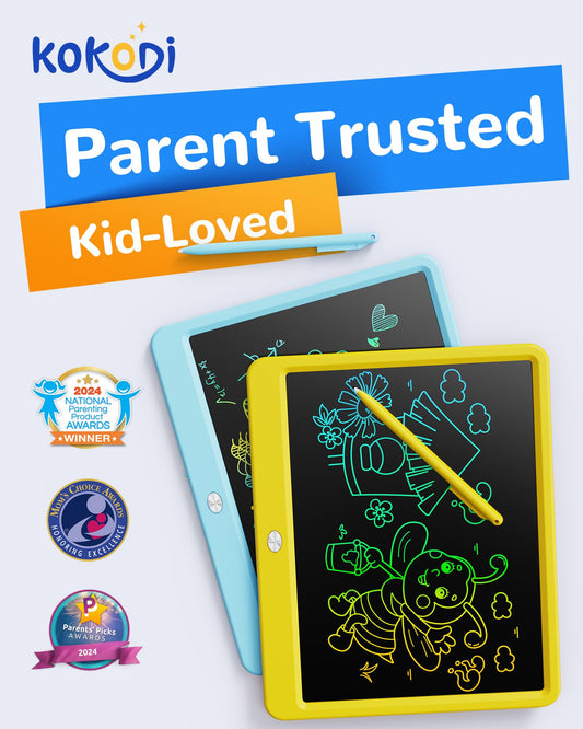 KOKODI doodle board color screen, kid-friendly drawing with no mess