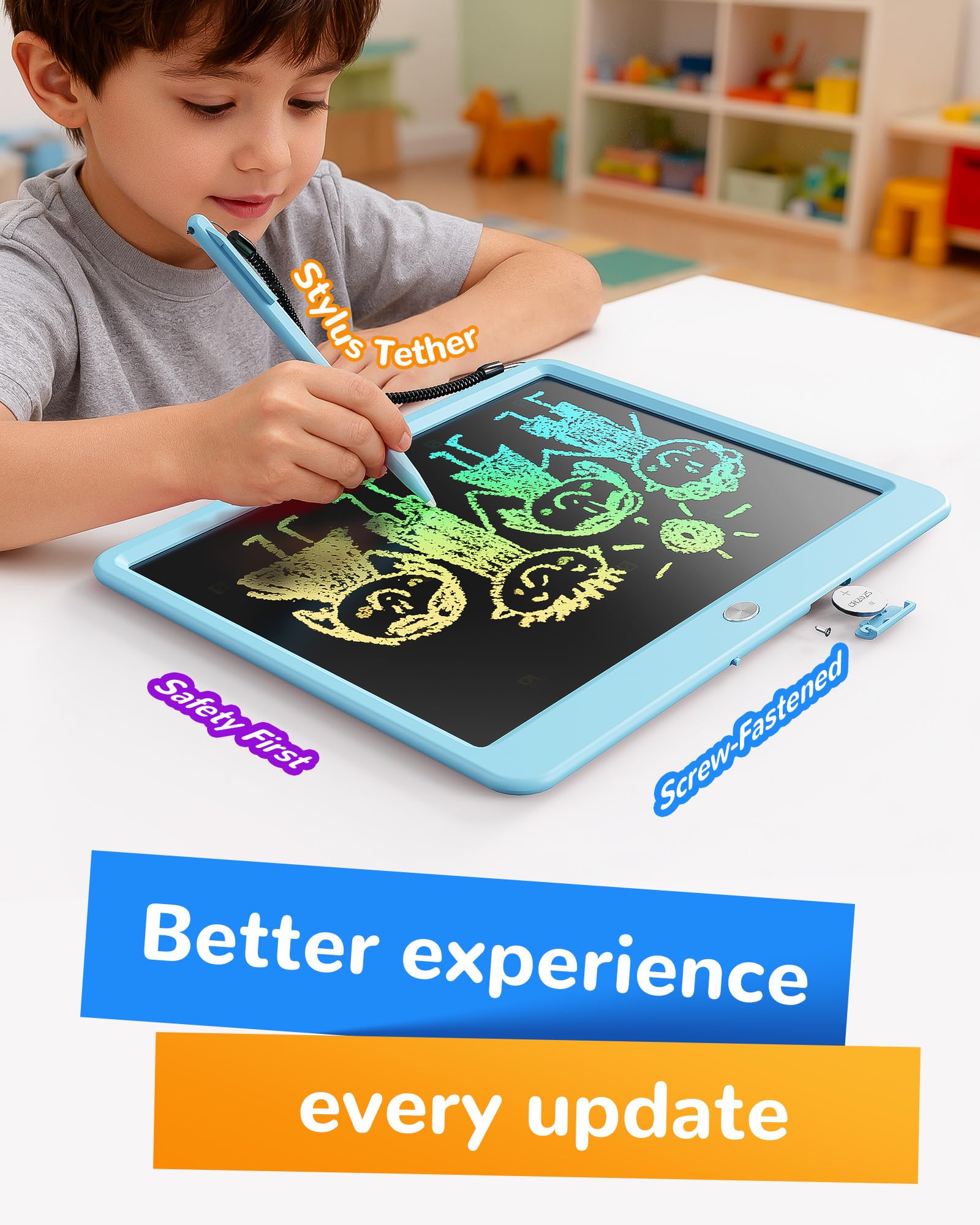 KOKODI erasable drawing pad keeps memories with one-second erase