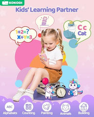 KOKODI Kids Phone camera view highlights photo and video capture