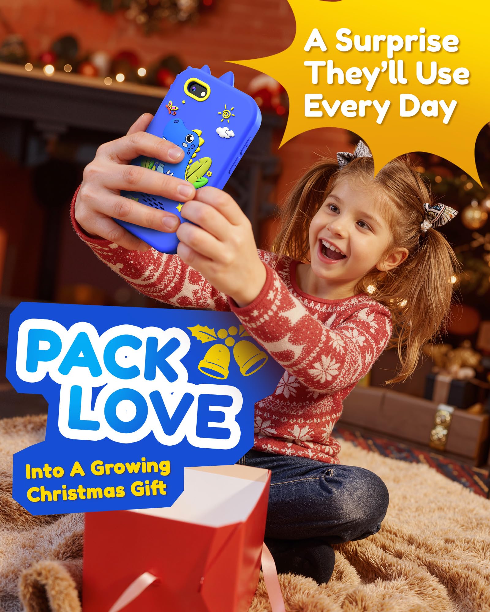 KOKODI Kids Phone gift-ready packaging, perfect birthday or holiday surprise