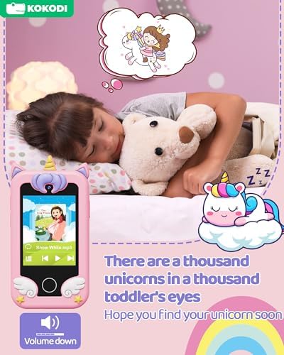 KOKODI Kids Phone silicone case close-up showing drop protection