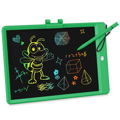 KOKODI LCD Writing Tablet 10-inch green front view for screen-free drawing