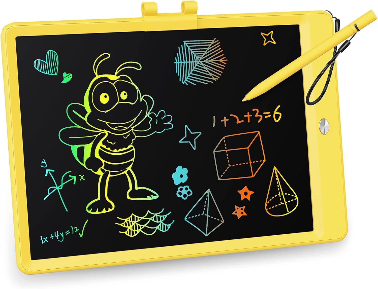 KOKODI LCD Writing Tablet with 10-inch colorful screen for creative doodling on the go.