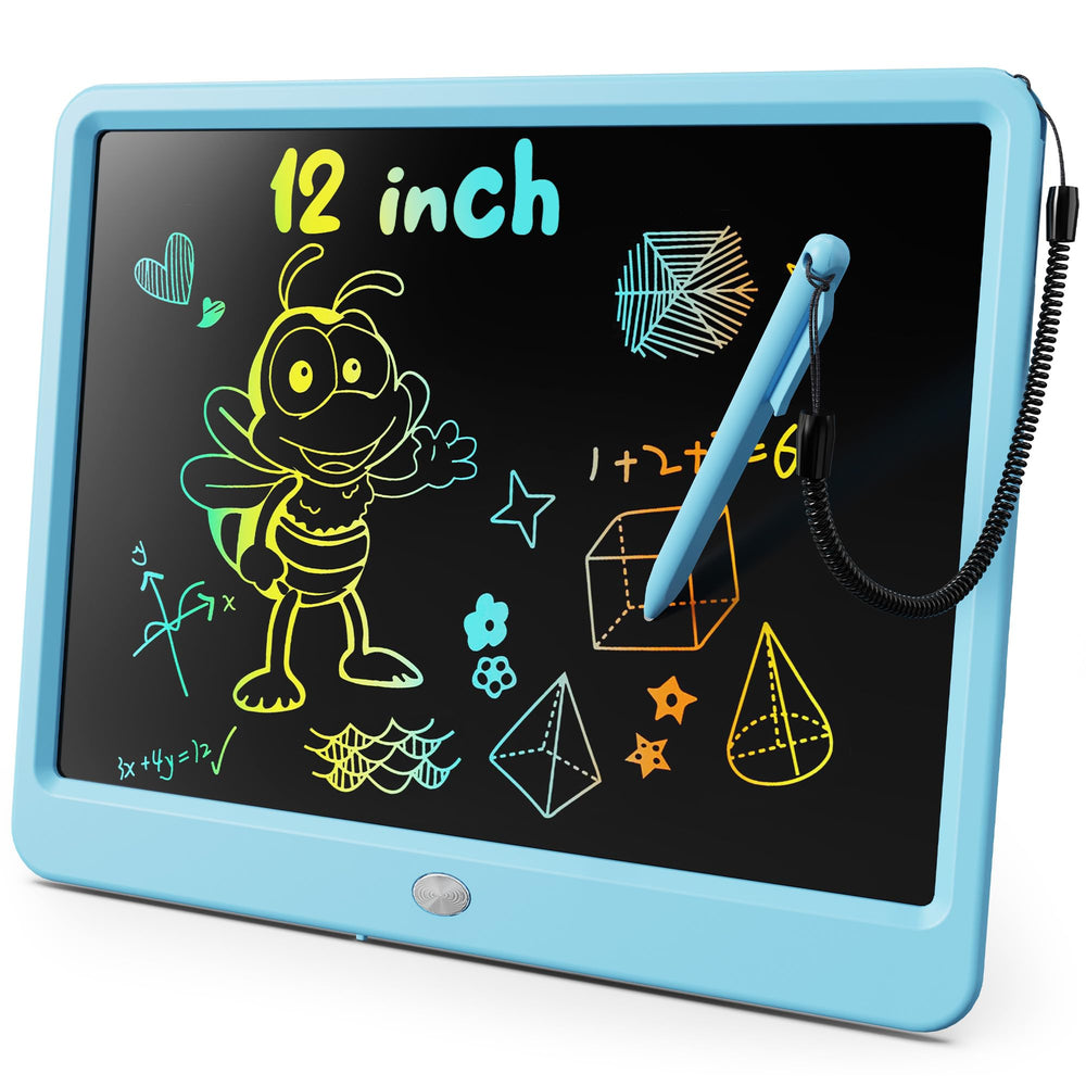 KOKODI 12-inch LCD tablet with colorful screen for kid doodling