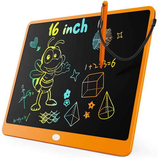 KOKODI LCD Writing Tablet with 16-inch colorful screen for mess-free drawing
