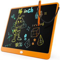 KOKODI LCD Writing Tablet with 16-inch colorful screen for mess-free drawing