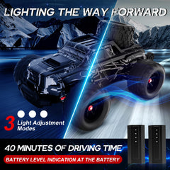 kolegend all-terrain suspension provides stability during jumps and rough surfaces