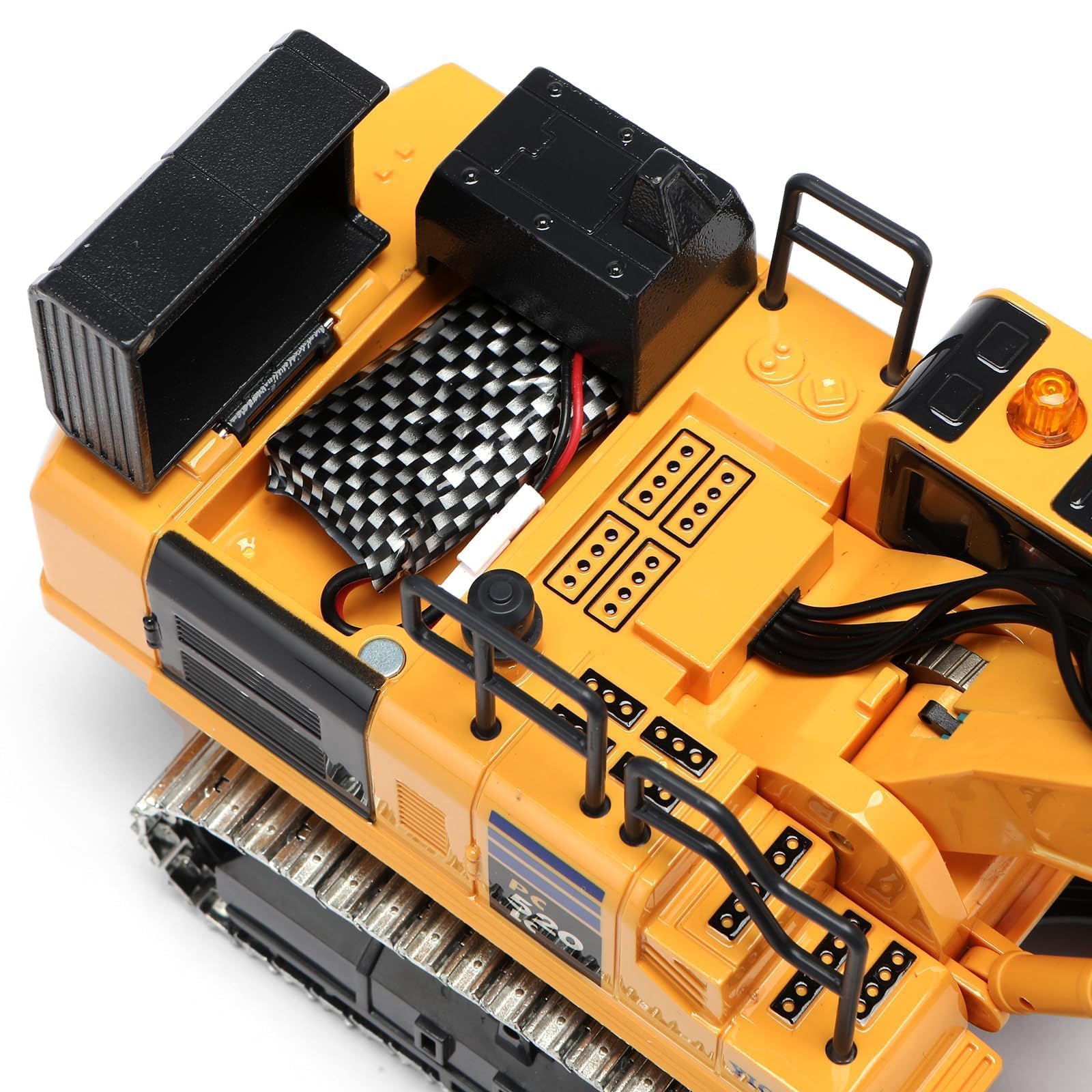 kolegend reinforced ABS body keeps the mini excavator sturdy and lightweight