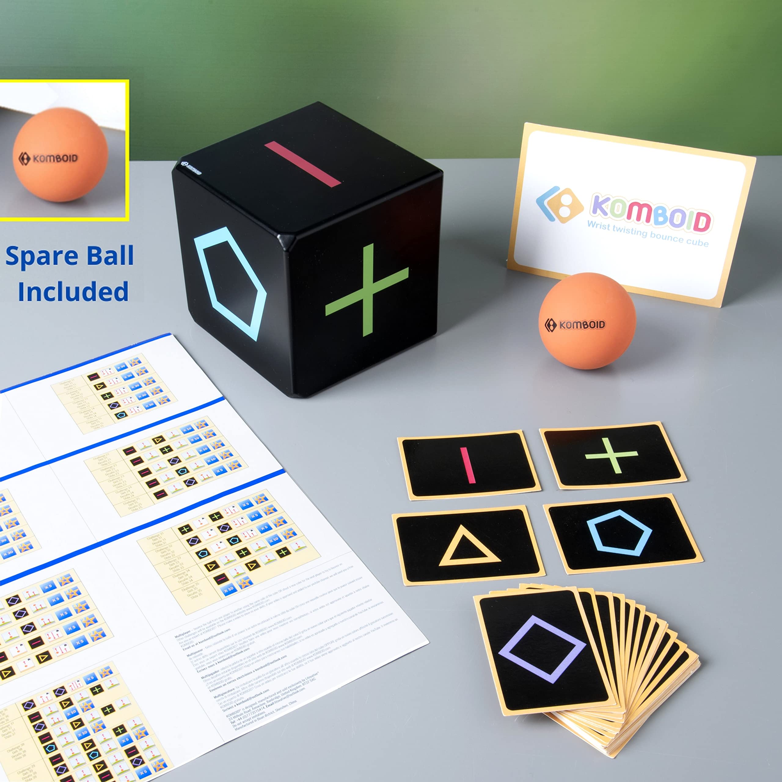 KOMBOID includes cards to spark quick competitive rounds