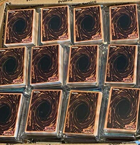 Konami mega lot Yu-Gi-Oh cards front view, ideal for bulk collection and trading.