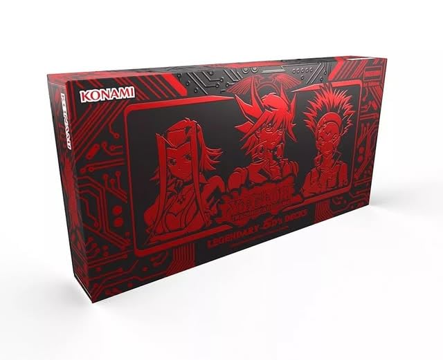 Konami Yu-Gi-Oh! Legendary 5D's Decks Collector's Set cover showing three ready-to-play decks.