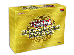 Konami Yu-Gi-Oh! Maximum Gold El Dorado foil cards pack for collectors and duels.