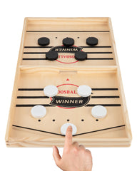Kongwal Fast Sling Puck Game board top view for quick, engaging family play.