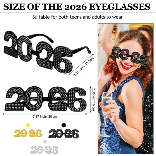 Konohan 2026 gold diamond glasses for party vibe and smiles