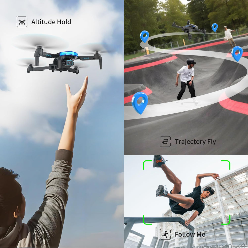 kononioo drone one-key takeoff/landing simplifies beginner flights