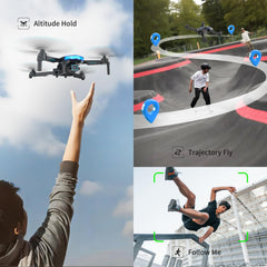 kononioo drone one-key takeoff/landing simplifies beginner flights