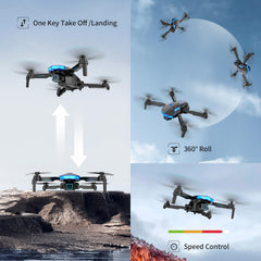kononioo drone two batteries extend flight time