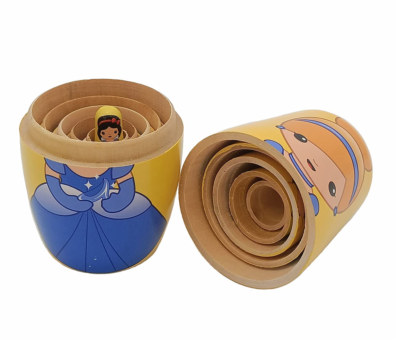 Konrisa nesting dolls storage use keeps jewelry and candy organized on shelves