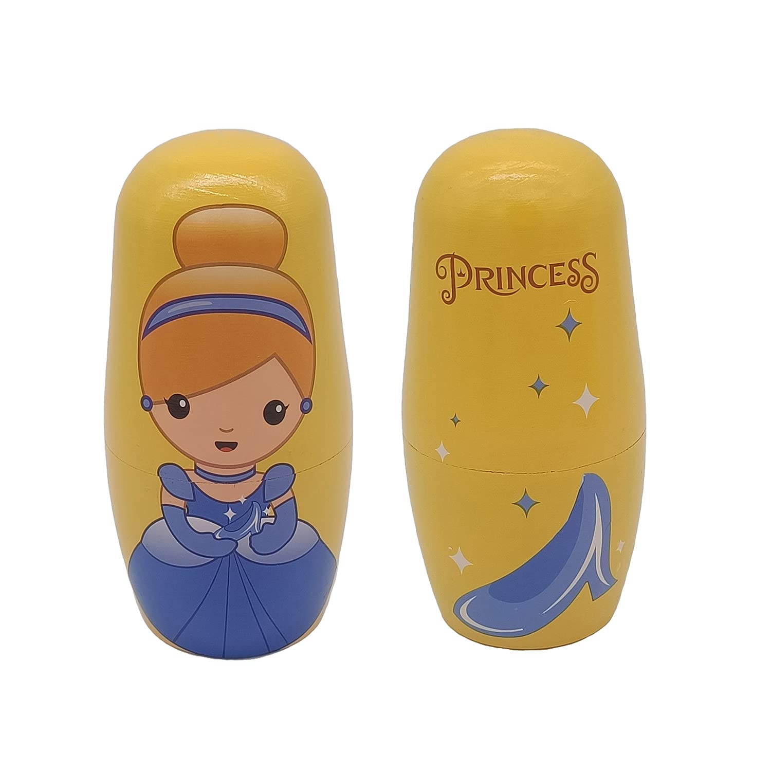 Konrisa nesting dolls opened sections reveal intricate designs for imaginative play