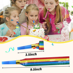Koogel 100-piece noisemaker bulk pack adds vibrant energy to gatherings