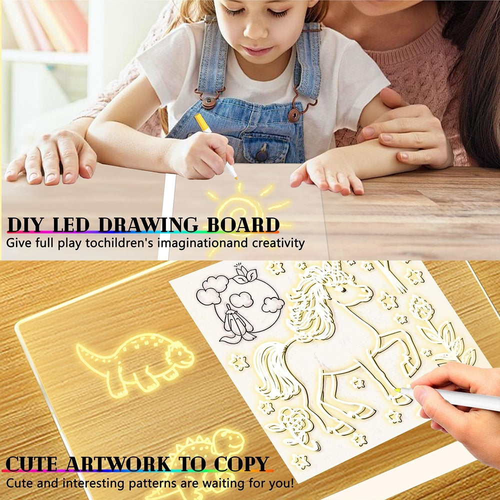 Koolow Lumiboard rewritable acrylic surface enables quick erasing and reuse.