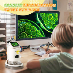 Koolpte Kids Microscope as an educational gift sparks curiosity for 8–12-year-olds.