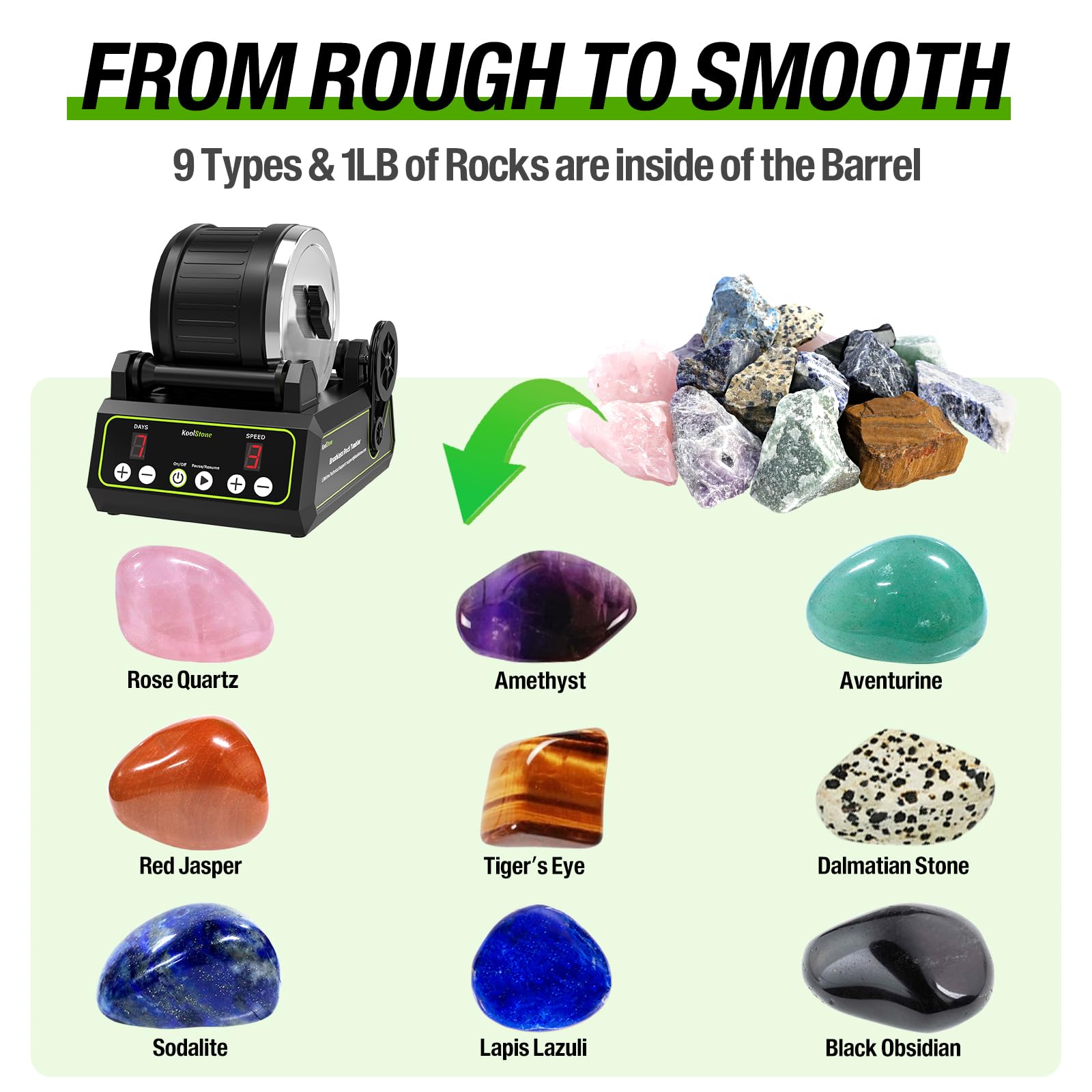 KoolStone C1 Pro quiet rubber barrel reduces noise during sessions