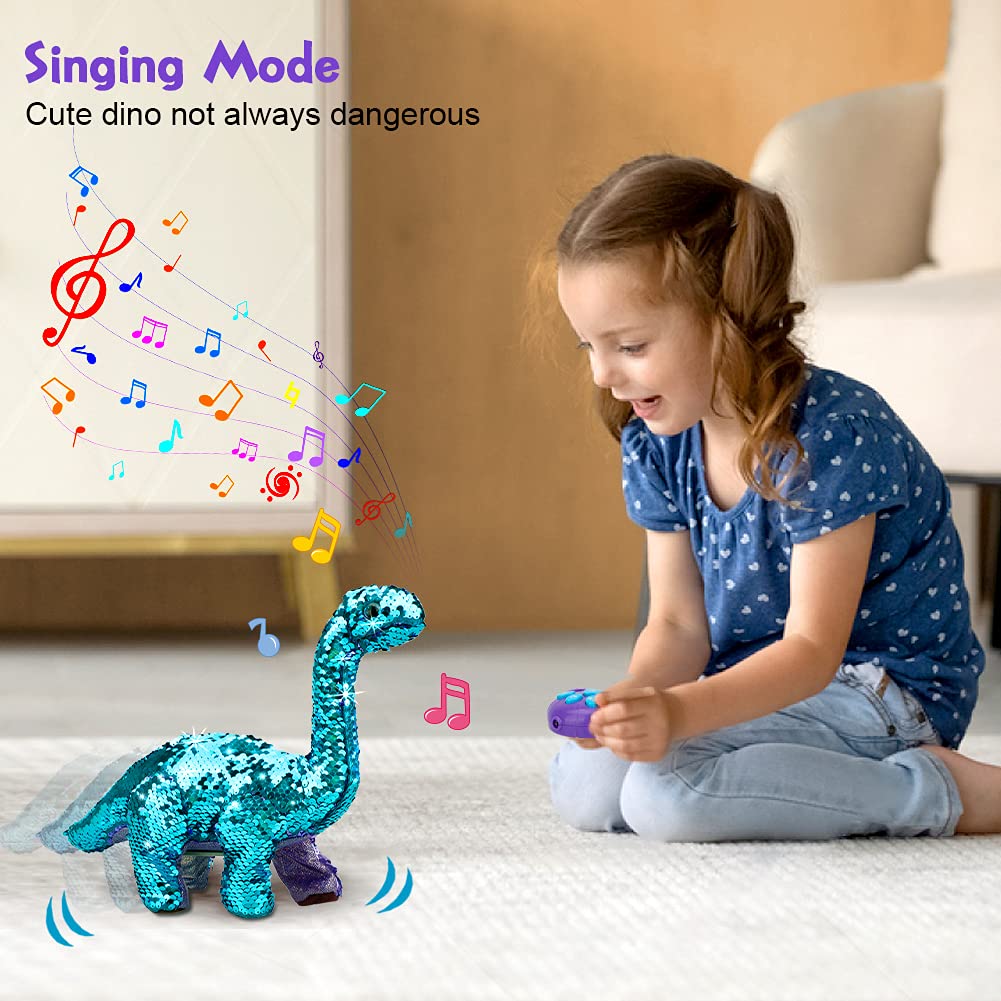 Koonie dinosaur sings and makes sounds to spark storytelling