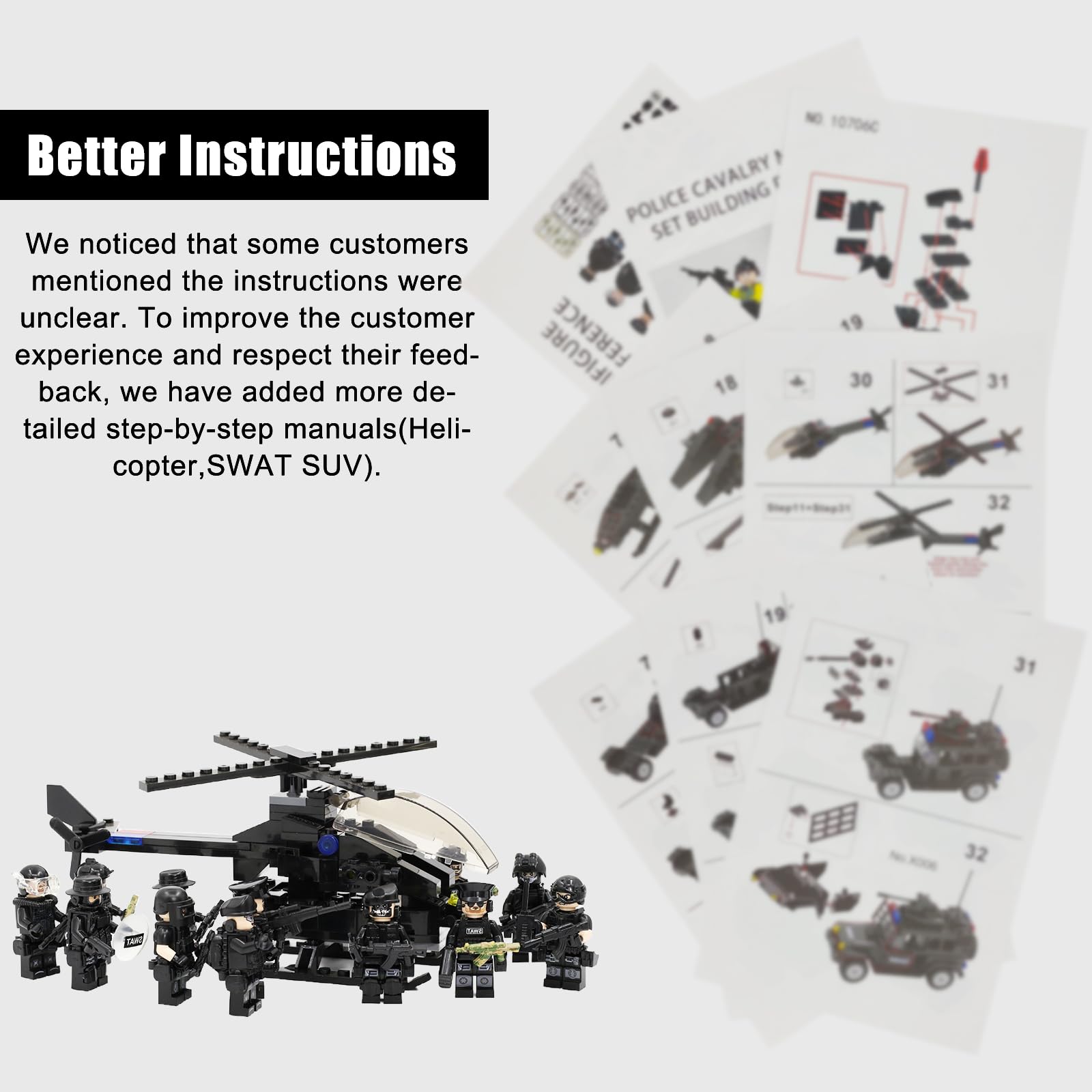 SWAT motorcycles enable fast, agile missions and chases