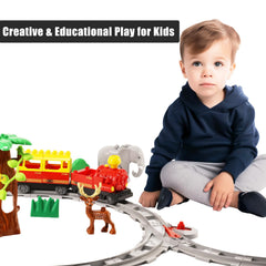 Koowants train-track-set-lego-duplo-compatibility enables seamless expansion with existing sets.