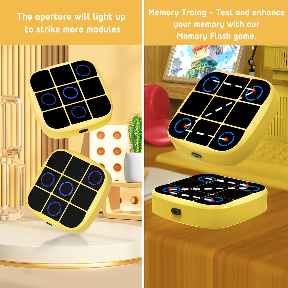 KOQQQ Tic-Tac-Toe Bolt compact travel-ready toy ideal for road trips.