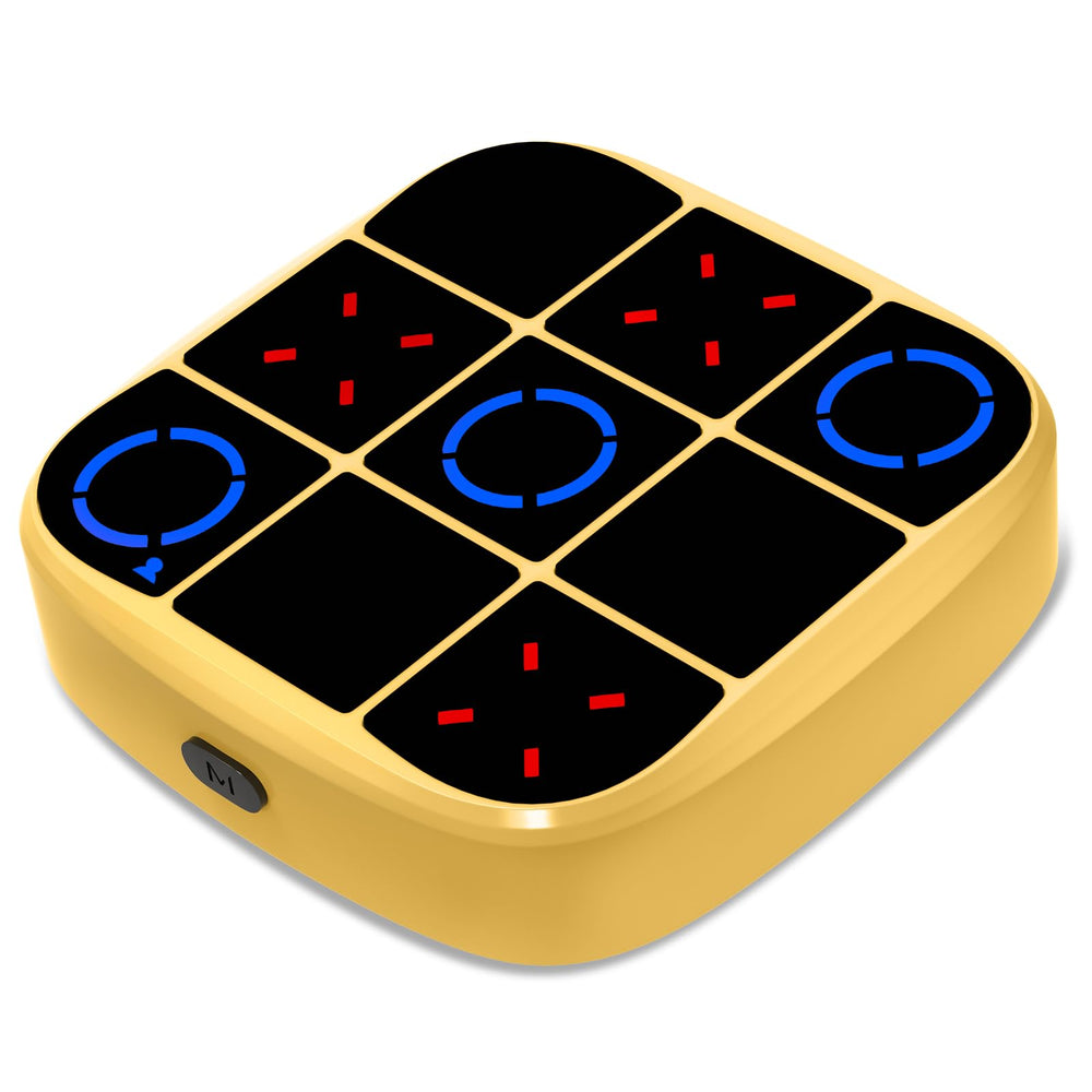 KOQQQ Tic-Tac-Toe Bolt front view, compact travel-ready design for quick play.