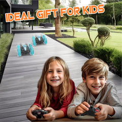 Korffe RC car remote range up to 40 meters expanding play space.