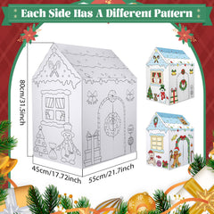 Kosiz gingerbread house kit display for festive home decor
