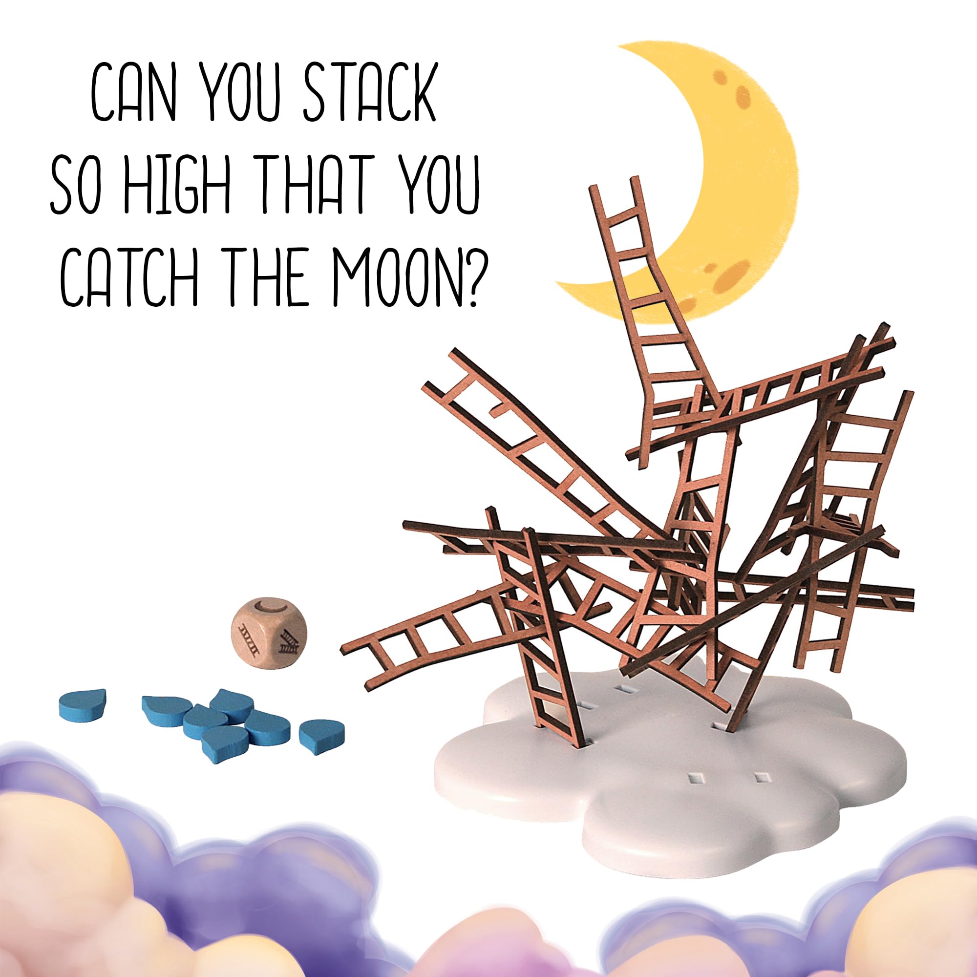 Kosmos Catch The Moon sky map art evokes dreamy, imaginative play