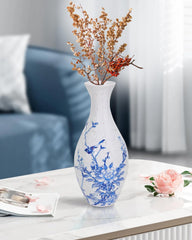 KOSTBAR vase supports fresh or dried flowers for home office decor.