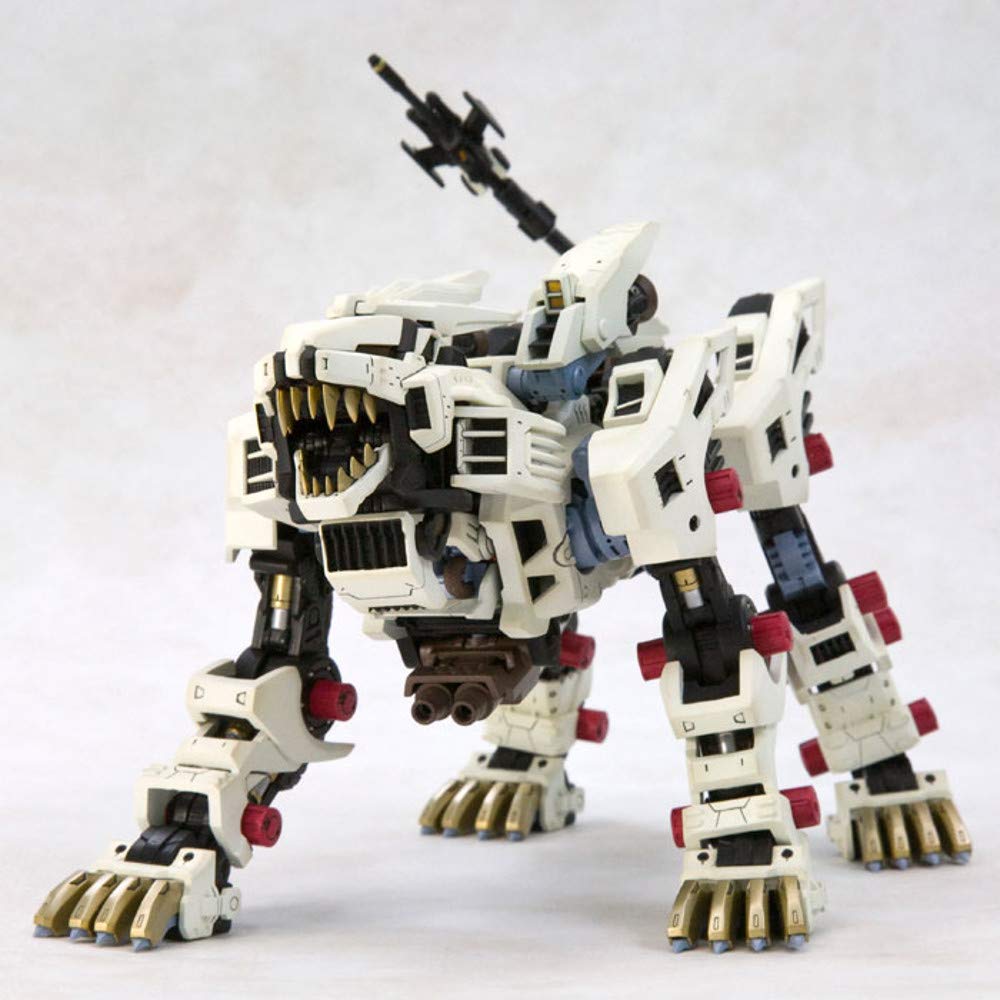 Kotobukiya ZOIDS Liger Zero armor segments show detachable gimmicks