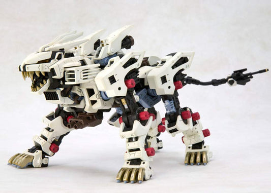 Kotobukiya ZOIDS Liger Zero back view highlights armor system