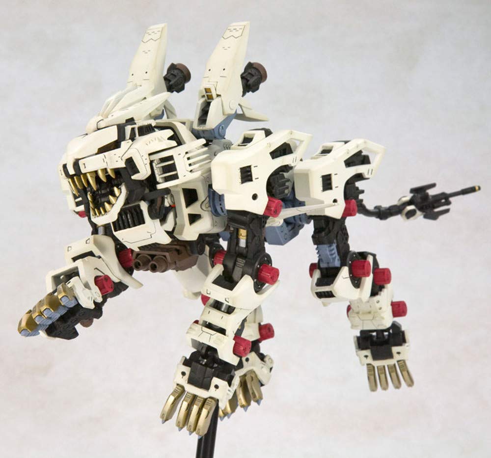 Kotobukiya ZOIDS Liger Zero detachable armors close-up for customization