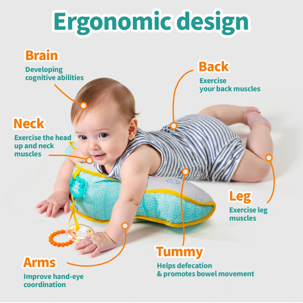 Koty attached teething toys boost grasp and hand-eye exploration
