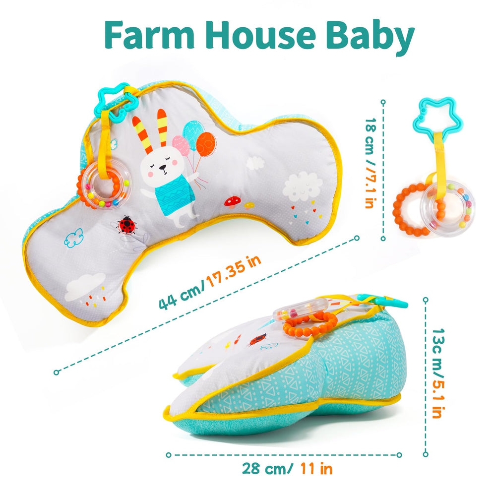 Koty portable tummy time pillow ideal for car rides