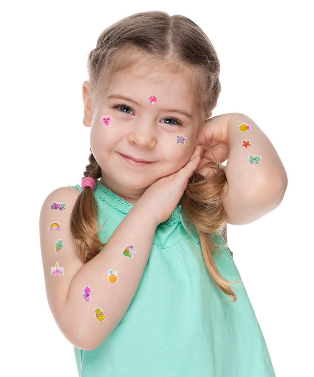 Koutey star accents stick-on earrings, tiny shapes for mix-and-match outfits